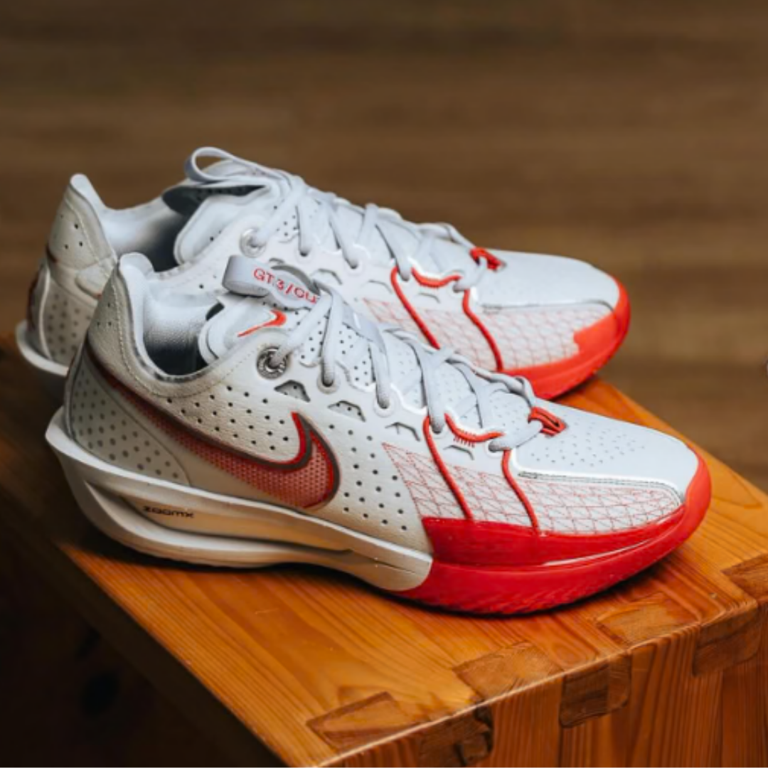 NIKE GT CUT 3 - White Red